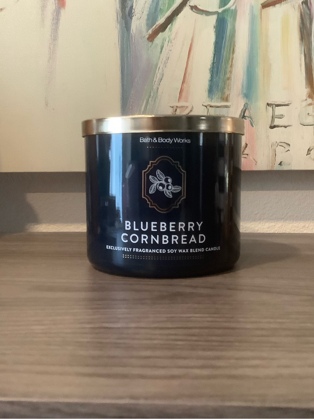 Blueberry Cornbread Candle